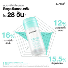 Load image into Gallery viewer, Dr.PONG 123 Instant Clear Skin Makeup Remover 60 ml.