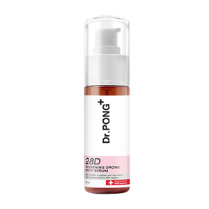 Dr.Pong 28D Whitening Drone Body Serum AHA Moisterizer Exfoliant Shooting 60ml.