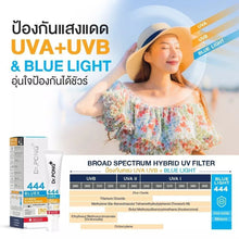 Load image into Gallery viewer, 30 ml Dr. PONG 444 Blue X iron oxide plus melanin hybrid sunscreen SPF50 Ectoin