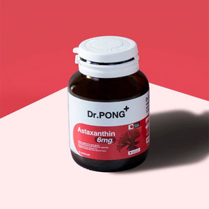 Dr.Pong Astaxanthin 6mg AstaREAL Japan Anti-Aging Supplement Arrival 1X Natural