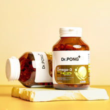Load image into Gallery viewer, Dr.PONG Daily Omega 3 odourless fish oil 1000 mg plus vitamin E