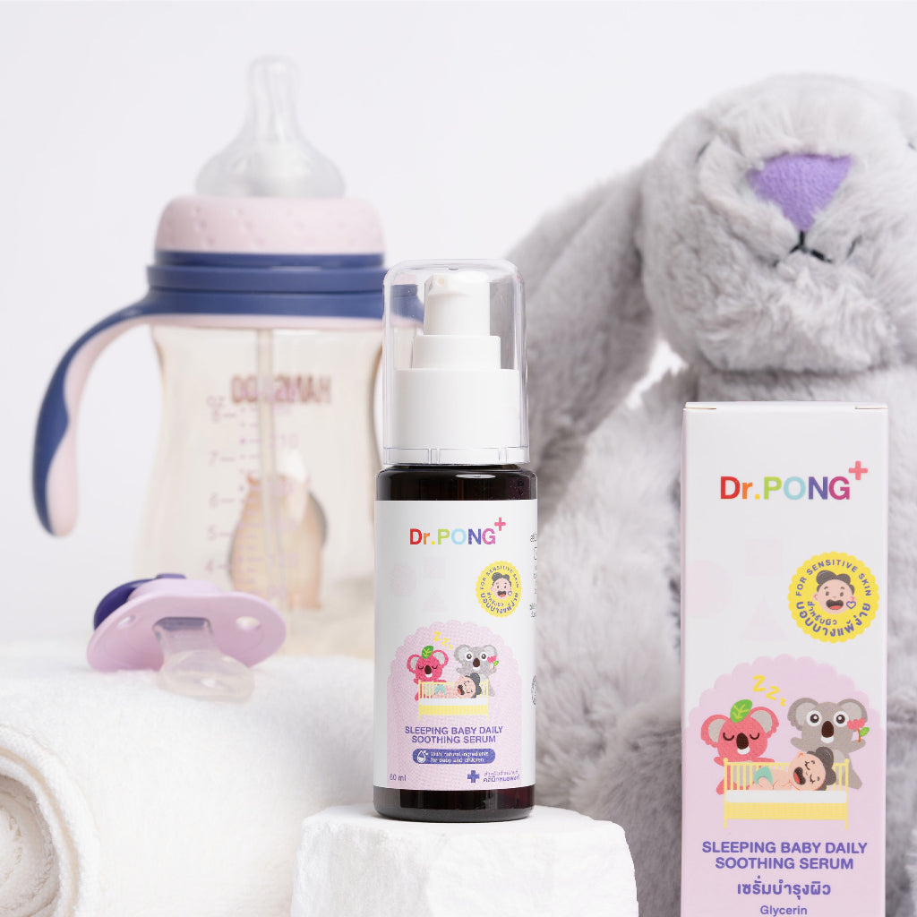 Dr.PONG SLEEPING BABY DAILY SOOTHING SERUM, a gel that nourishes