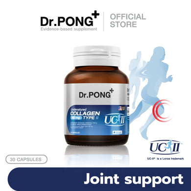 Dr.PONG Undenatured collagen type II 40 mg collagen for knee joints Genuine