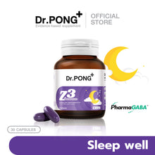 Load image into Gallery viewer, Dr.PONG Z3 - PharmaGABA Sleep Supplement Helps Sleep, deep sleep, Relaxation