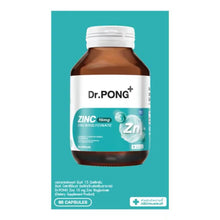 Load image into Gallery viewer, Dr.PONG Zinc Bisglycinate 15mg: Highly absorbable, helps boost immunity