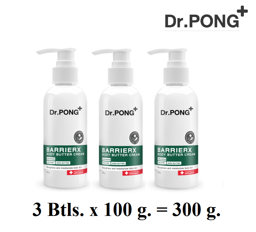 Dr.Pong BarrierX Body Butter Dermatitis Keratosis Pilaris Eczema Body Cream 300g