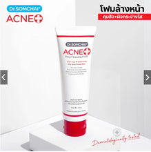 Load image into Gallery viewer, Dr.Somchai Acne Deep Cleansing Foam Plus Whitening 110g.