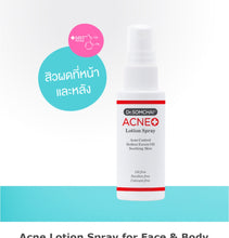 Load image into Gallery viewer, Dr. Somchai Acne Lotion Spray 25 ml. Acne lotion spray for face and body.