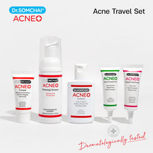 Load image into Gallery viewer, Dr.Somchai Acne Travel Set: 5-piece starter set for acne management and facial care (4 steps).