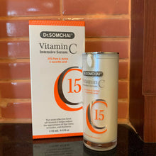 Load image into Gallery viewer, Dr. Somchai Vitamin C Intensive Serum 15 ml. A concentrated 15% Vitamin C serum