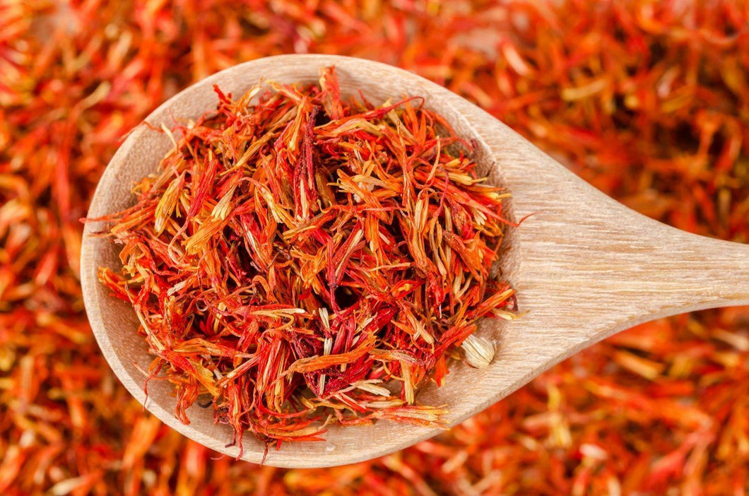 Hot Dried Saffron Safflower Herb Thai Tea Organic Fresh Healthy Lower Cholesterol 1 Kg.