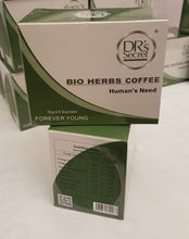 Load image into Gallery viewer, Drs Secret Bio Herbs Instant Coffee Energy Coffee For Men Forever Young (1 Box)