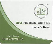 Load image into Gallery viewer, Drs Secret Bio Herbs Instant Coffee Energy Coffee For Men Forever Young (1 Box)