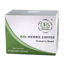 Load image into Gallery viewer, Drs Secret Bio Herbs Instant Coffee Energy Coffee For Men Forever Young (1 Box)