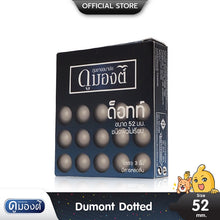 Load image into Gallery viewer, Dumont Dotted 52 Condoms – textured surface with extra-large studs, 52mm size.