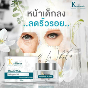 Duo Kanyanich Serum & Miracle White Collagen Gel Anti Aging Skin Set 2pcs