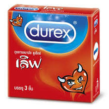 Load image into Gallery viewer, 12X Durex Love Condom 3&#39;s 12 boxes smooth surface condoms size 52.5 mm. contains 3 pieces [12 boxes]