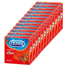 Load image into Gallery viewer, 12X Durex Love Condom 3&#39;s 12 boxes smooth surface condoms size 52.5 mm. contains 3 pieces [12 boxes]