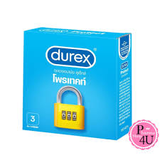 Durex Protect condoms with extra lubricant, size 52.5 mm, 3 pieces [12 boxes]