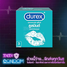 Load image into Gallery viewer, Durex Condoms Durex Cool Mint Model Size 52.5 mm.