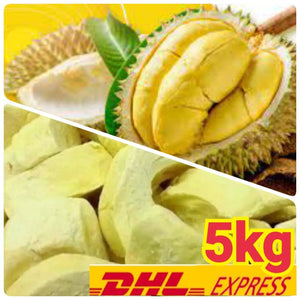 500g Freeze Dried Durian Fruit Natural Thai Food Crispy Snack Sweet Delicious