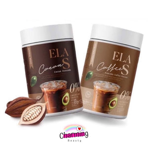 ELA S Instant Drink Coffee Cocoa Thai Tea Green Tea 0% Sugar Low calories Slim