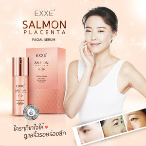 EXXE Salmon Placenta Facial Serum Q10 Reduce Wrinkles Anti Aging Skin