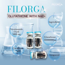 Load image into Gallery viewer, FILORGA GLUTA WITH NAD + ( L-GLUTHATIONE 35,000,000 MG) genuine