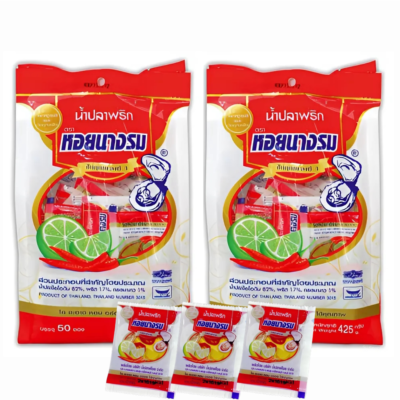 Fish Sauce Mixed Chili Seasoning Salty Spicy Thai Food Oyster Brand 50 Sachet