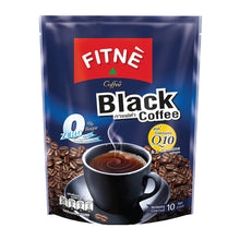 Load image into Gallery viewer, Fitne Black Coffee Diet Instant Mix Coenzyme Q10 Diet Weight Manage 0%Sugar 10X
