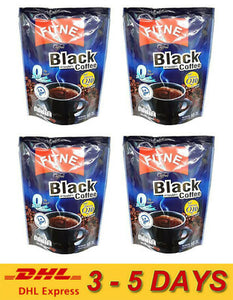Fitne Black Coffee Diet Instant Mix Coenzyme Q10 Diet Weight Manage 0%Sugar 10X