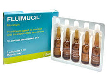 Load image into Gallery viewer, Fluimucil (300mg/3mL) 5 amps/box
