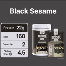 Load image into Gallery viewer, Flimeal Black Sesame 630g Protein Shake 22g Protein Low Sugar Keto-Friendly Meal