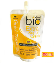 Load image into Gallery viewer, GOLD BIO EXTRA SUPER TREATMENT Hair Conditioner Reduce Split End Soft Smooth