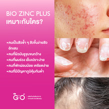 Load image into Gallery viewer, GPO PLUS BIO ZINC PLUS | For Healthy Skin, Acne Care, and Dull Skin.