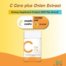 Load image into Gallery viewer, GPO PLUS C CERA PLUS Vitamin C 1g, 30 tablets. Boosts immunity, promotes
