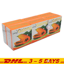 Load image into Gallery viewer, Galong Herbal Whitening Papaya Extract Bar Soap 150g x 6