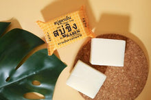 Load image into Gallery viewer, Ginger cool soap RABEN reduce wrinkles acne blemishes rashes deodorizes 130g.
