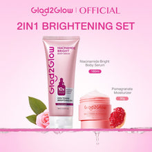 Load image into Gallery viewer, Glad2Glow Brightening Body Serum Moisturising Lotion Retinol 180ml is a body cream