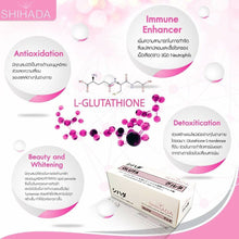 Load image into Gallery viewer, Gluta Shihada Gluta Pure 100% Whitening Skin Anti-aging Slow the aging + Track