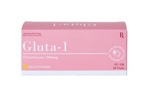 Load image into Gallery viewer, Glutanex gluta-1 lyophilized glutathione 1200mg 10 vials /box