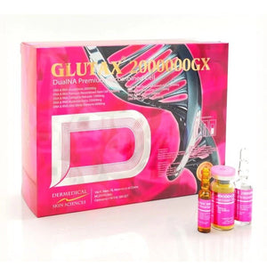 Glutax 2000000 GX + LAROSCORBINE DIAMOND E-UF (ITALY) + Collagen fort plattinum 1 Set