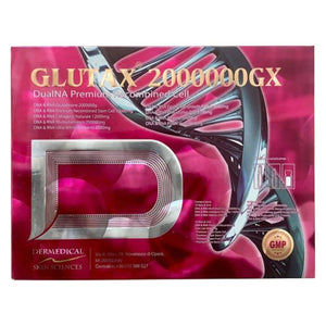 Glutax 2000000 GX + LAROSCORBINE DIAMOND E-UF (ITALY) + Collagen fort plattinum 1 Set