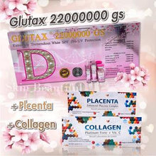 Load image into Gallery viewer, Set L Glutax Sakura 22000000 GS+Laroscorbine Palladium E-UF+Collagen fort plattinum+Placenta extact complex 1 Set