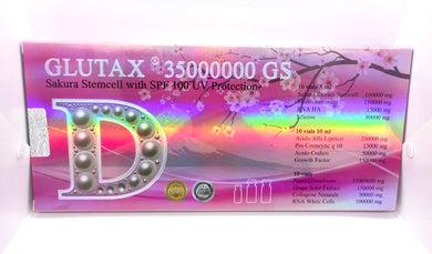 Glutax 35,000,000GS Sakura Stemcell With SPF 100 UV Protection