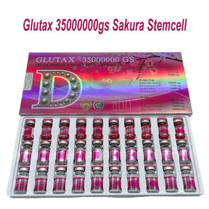 8X GLUTAX 35000000GS SAKURA STEMCELL WITH SPF 100 UV PROTECTION GLUTATHIONE SKIN WHITENING