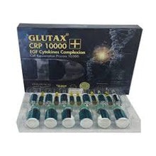 Load image into Gallery viewer, Glutax CRP 10000 EGF Cytokines Complexion 1 Box