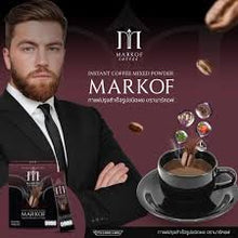 Load image into Gallery viewer, Authentic 100% Markof Coffee Coffee for men (1g * 10 sachets)
