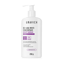 Load image into Gallery viewer, Gravich B3+ AHA White Concentrate Body Serum 200 g: A concentrated body serum that helps brighten the skin.