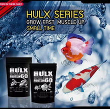 Load image into Gallery viewer, 2X HULX High Quality Goldfish Food High Protein 60% Sinking Pellets Whey Mixed